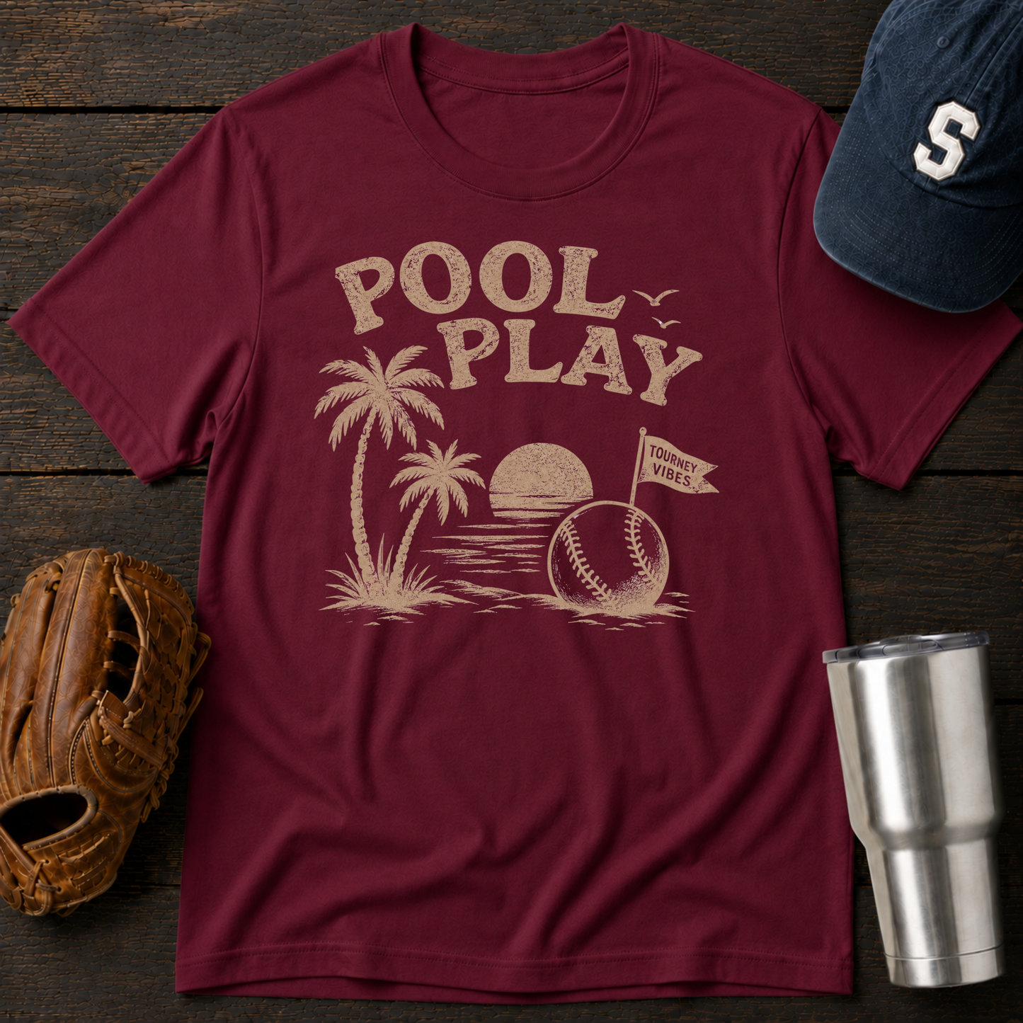 Pool Play Vibes  T-Shirt