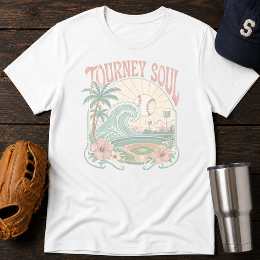 Tourney Soul Beach  T-Shirt