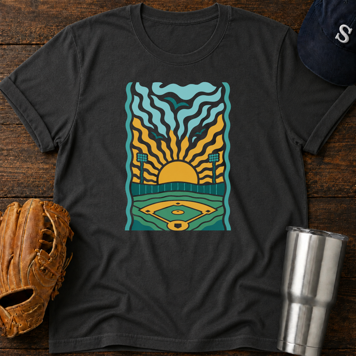 Retro Rays T-Shirt