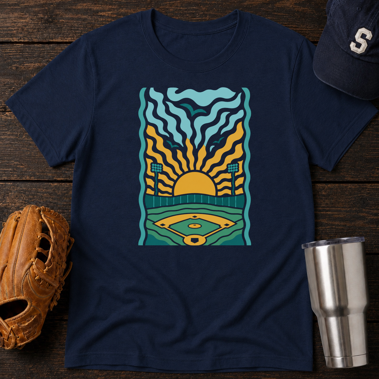 Retro Rays T-Shirt