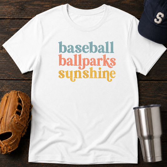 Ballparks & Sunshine T-Shirt