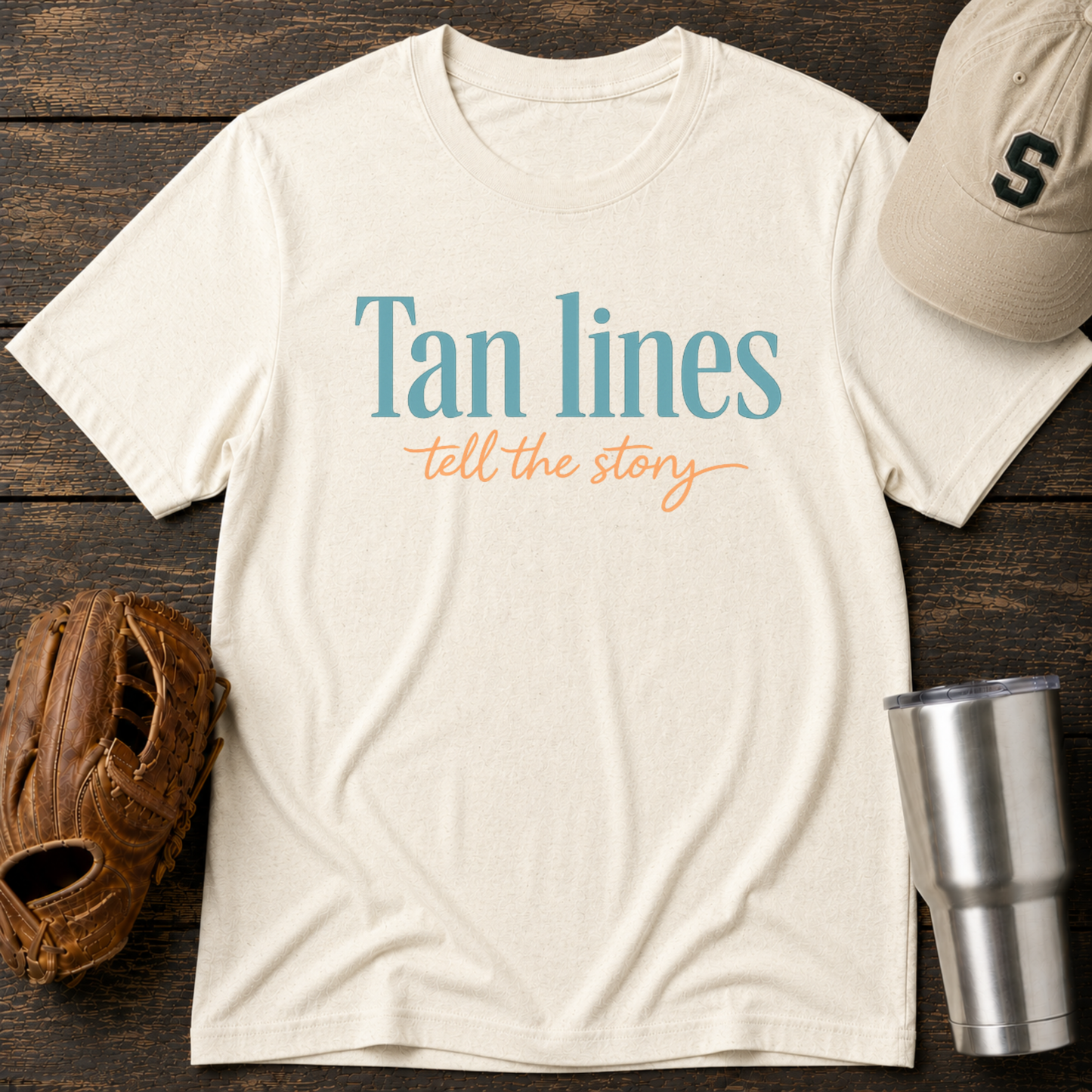 Tan Lines Tell the Story T-Shirt