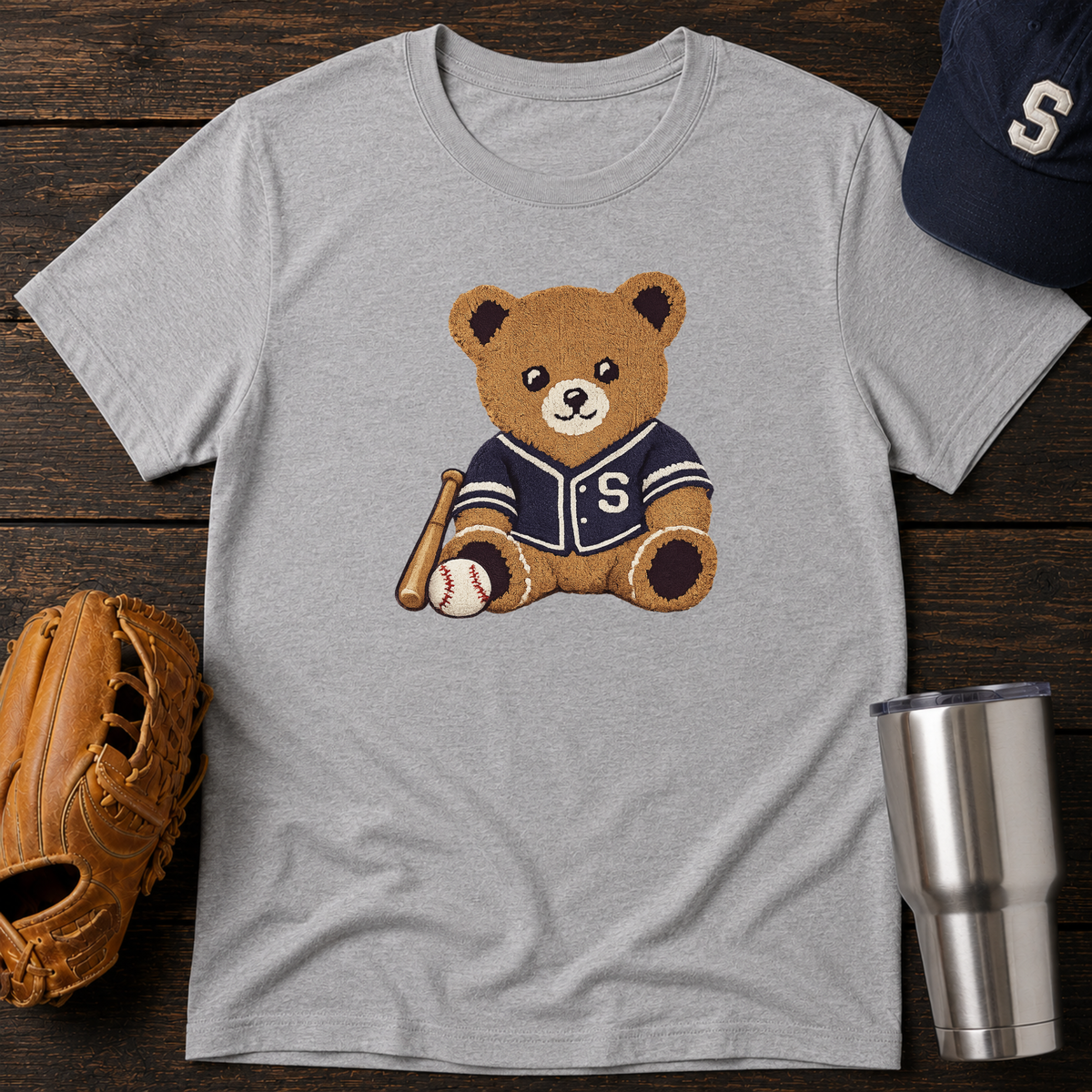 Ballpark Teddy T-Shirt