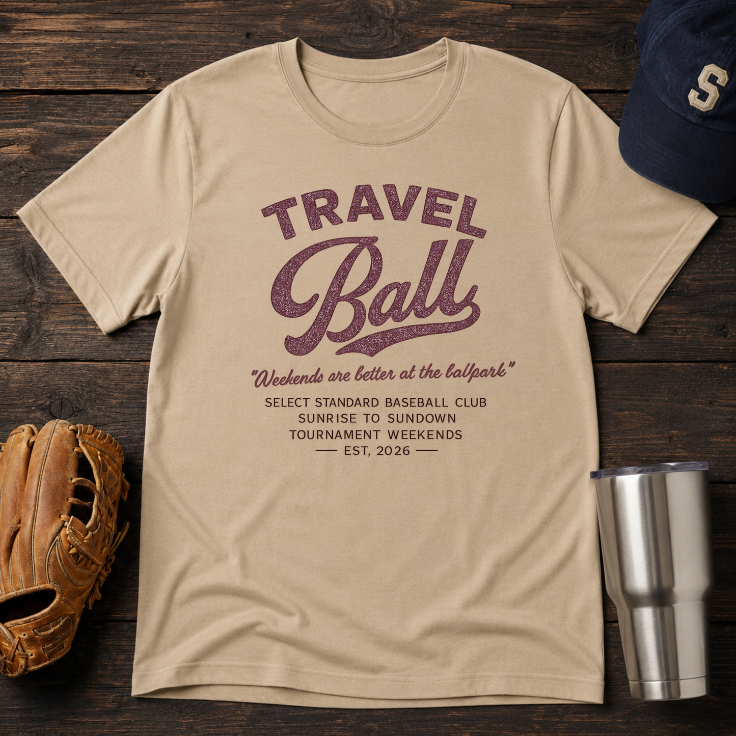 Travel Baseball Club T-Shirt
