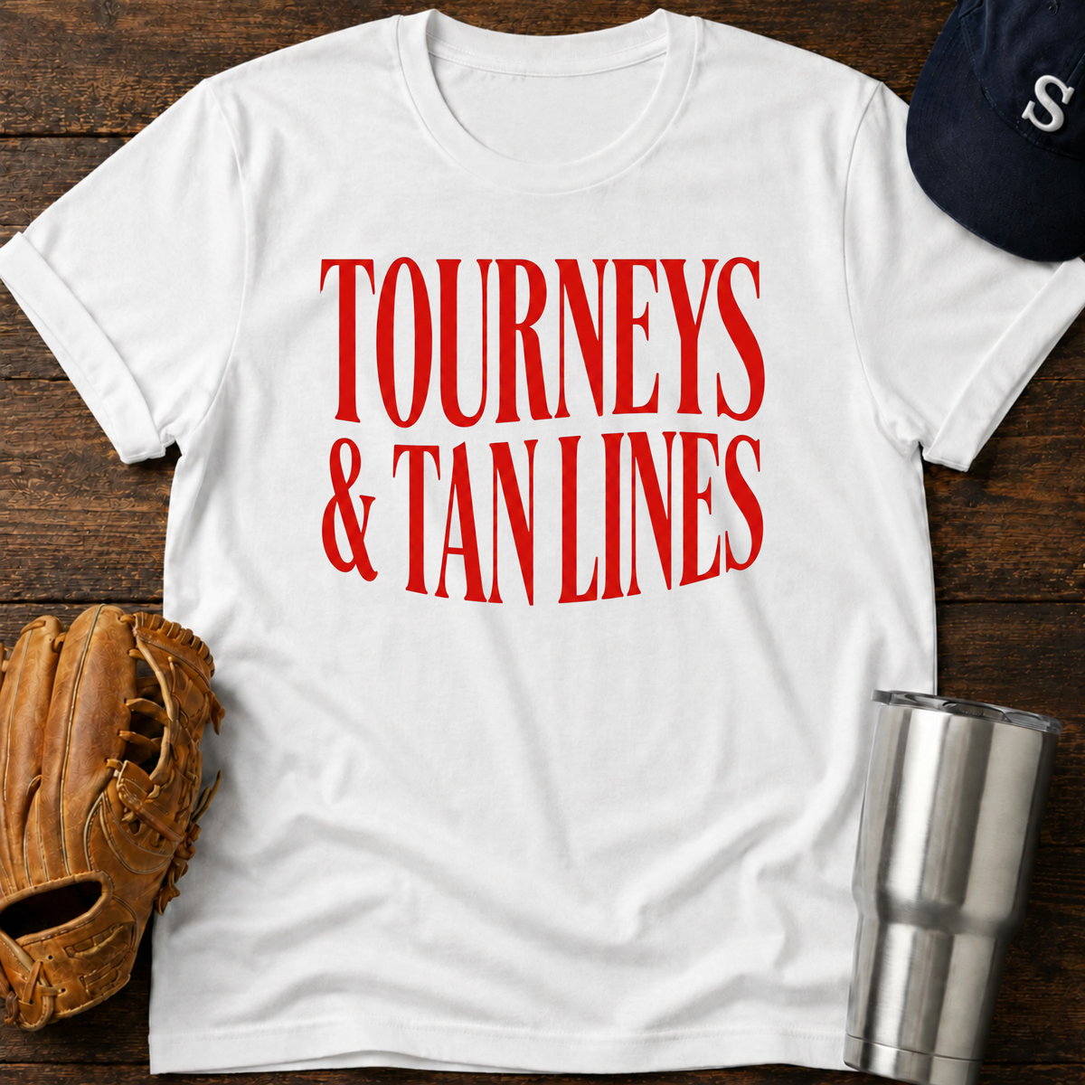 Tourneys & Tan Lines T-shirt