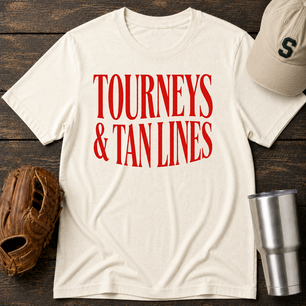 Tourneys & Tan Lines T-shirt
