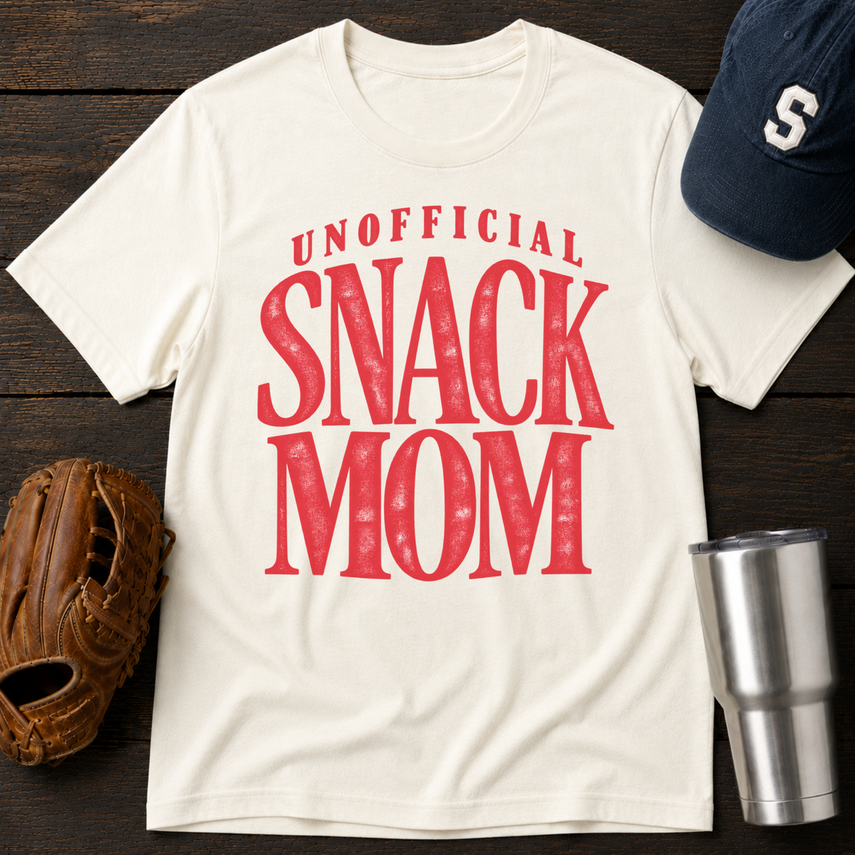 Unofficial Snack Mom T-Shirt