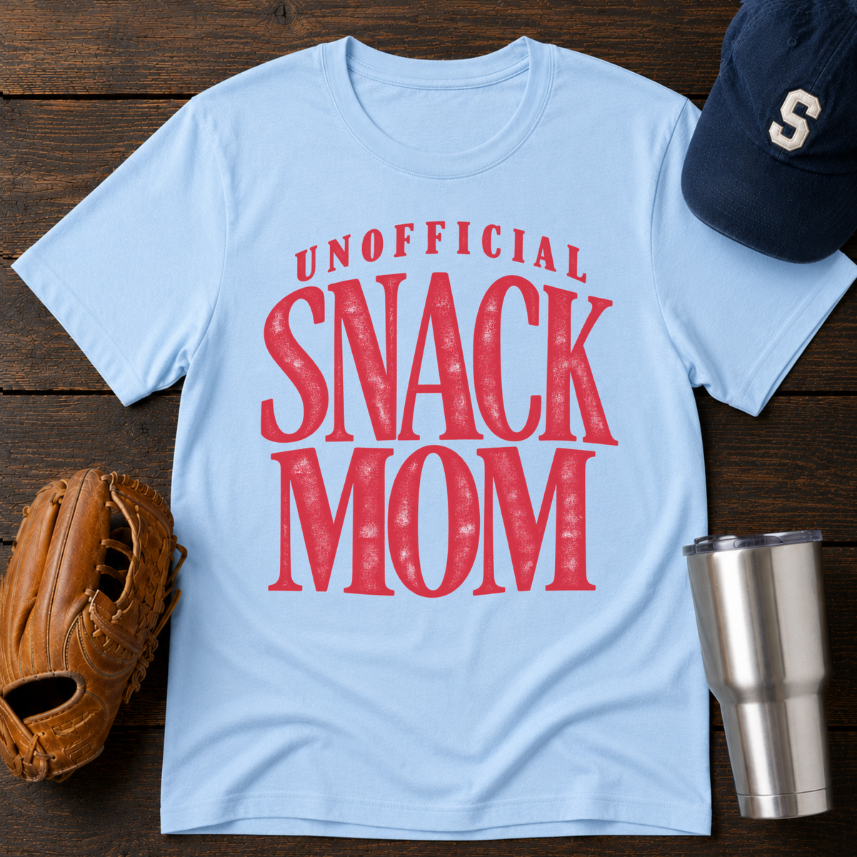 Unofficial Snack Mom T-Shirt