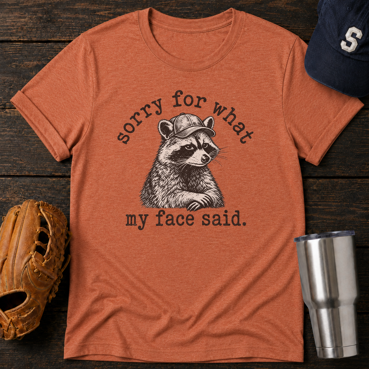 Sorry Raccoon T-Shirt