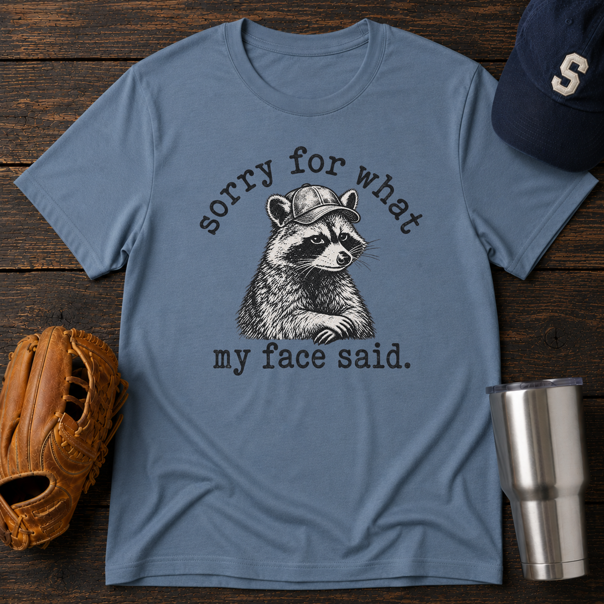 Sorry Raccoon T-Shirt