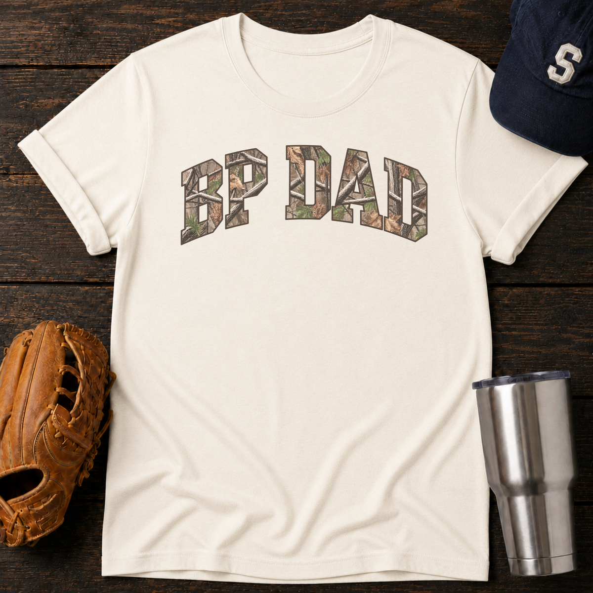 Camo BP Dad T-Shirt