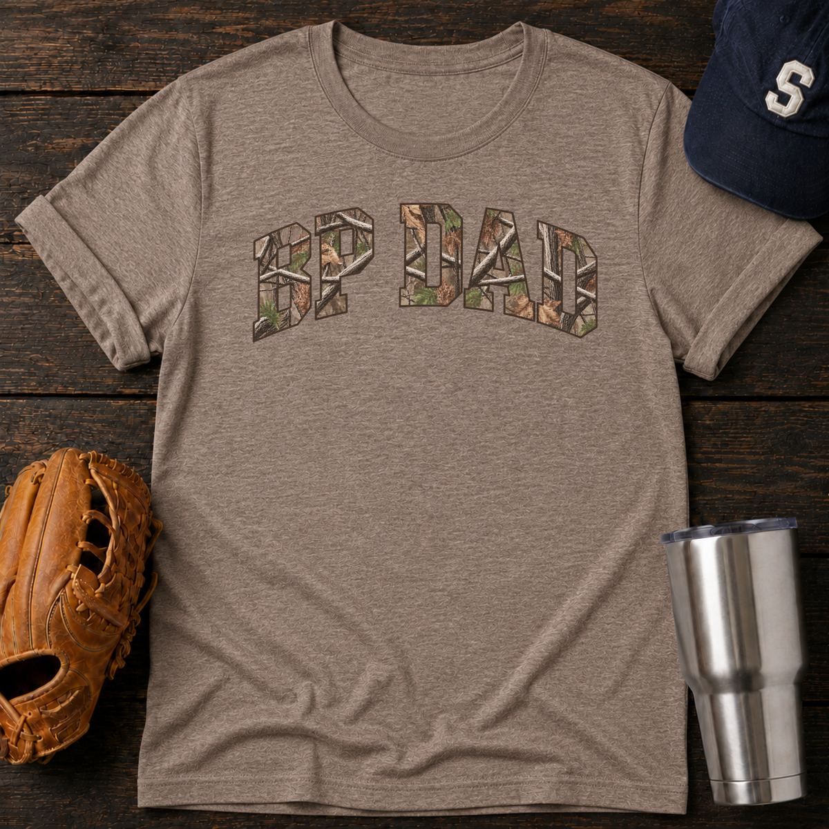 Camo BP Dad T-Shirt