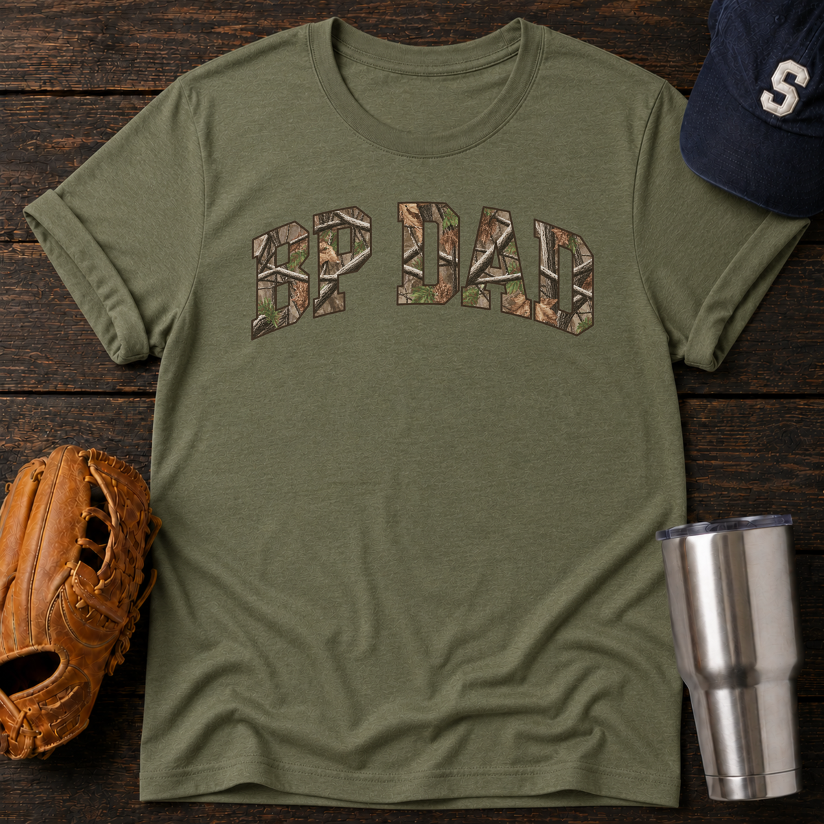 Camo BP Dad T-Shirt