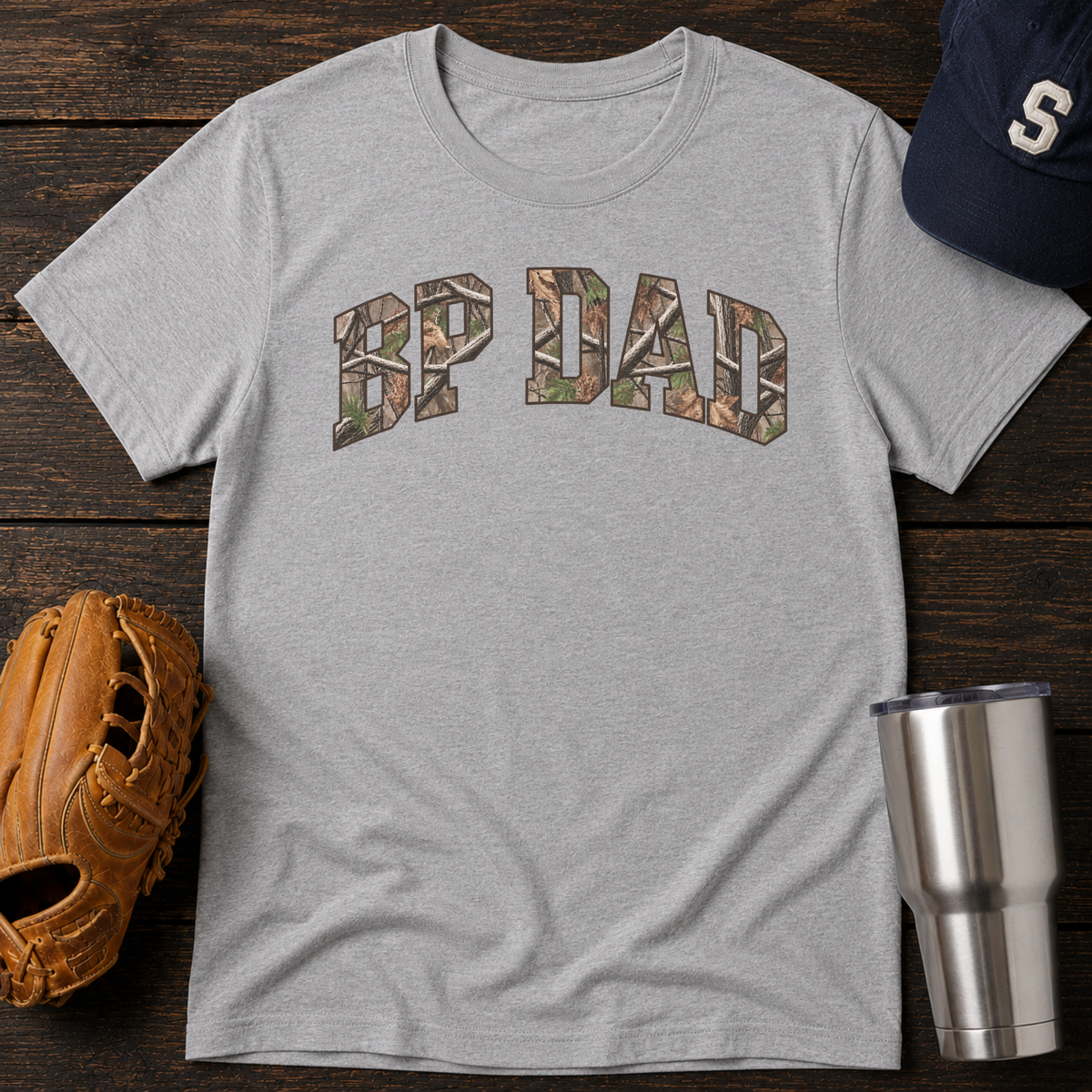 Camo BP Dad T-Shirt