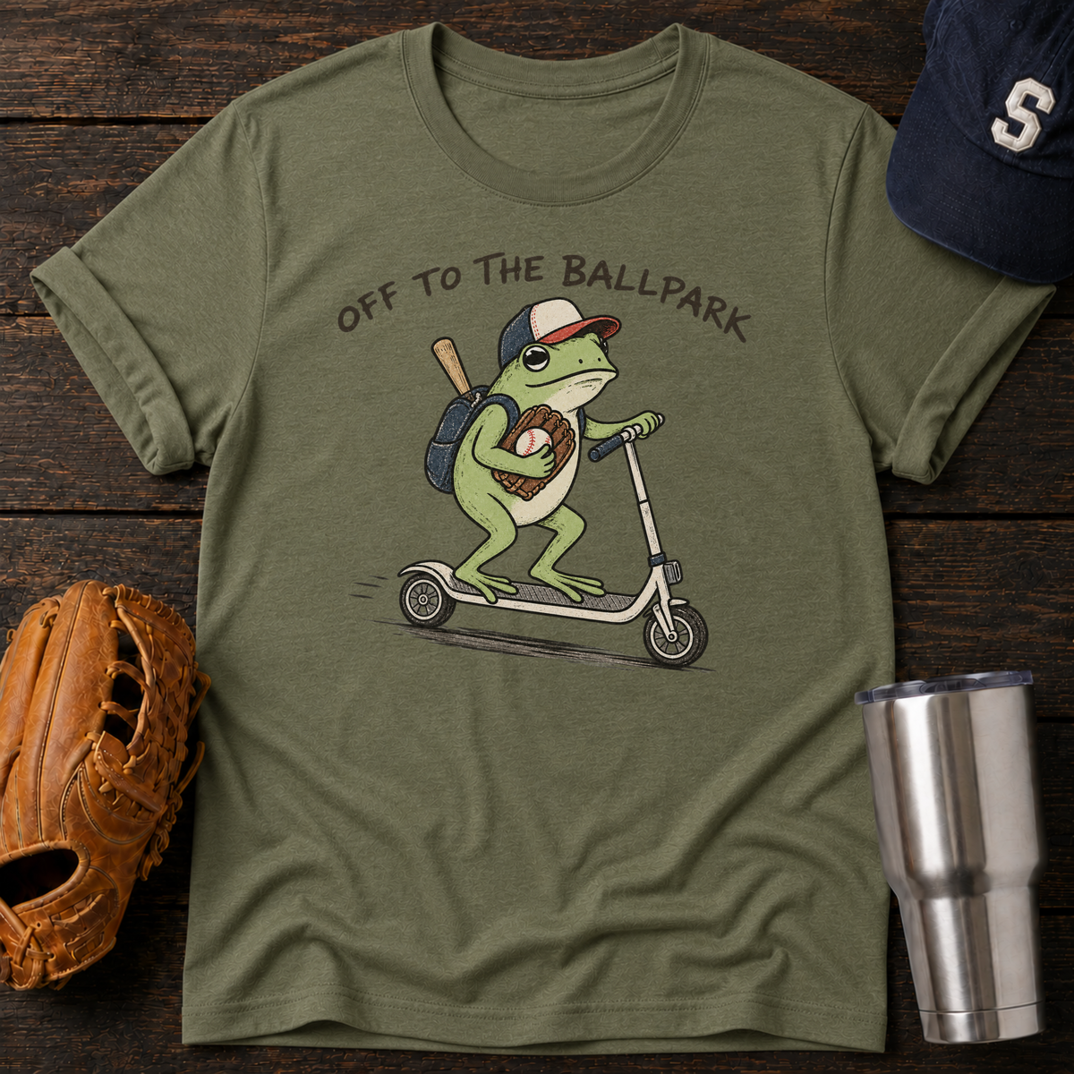 Traveling Frog T-Shirt