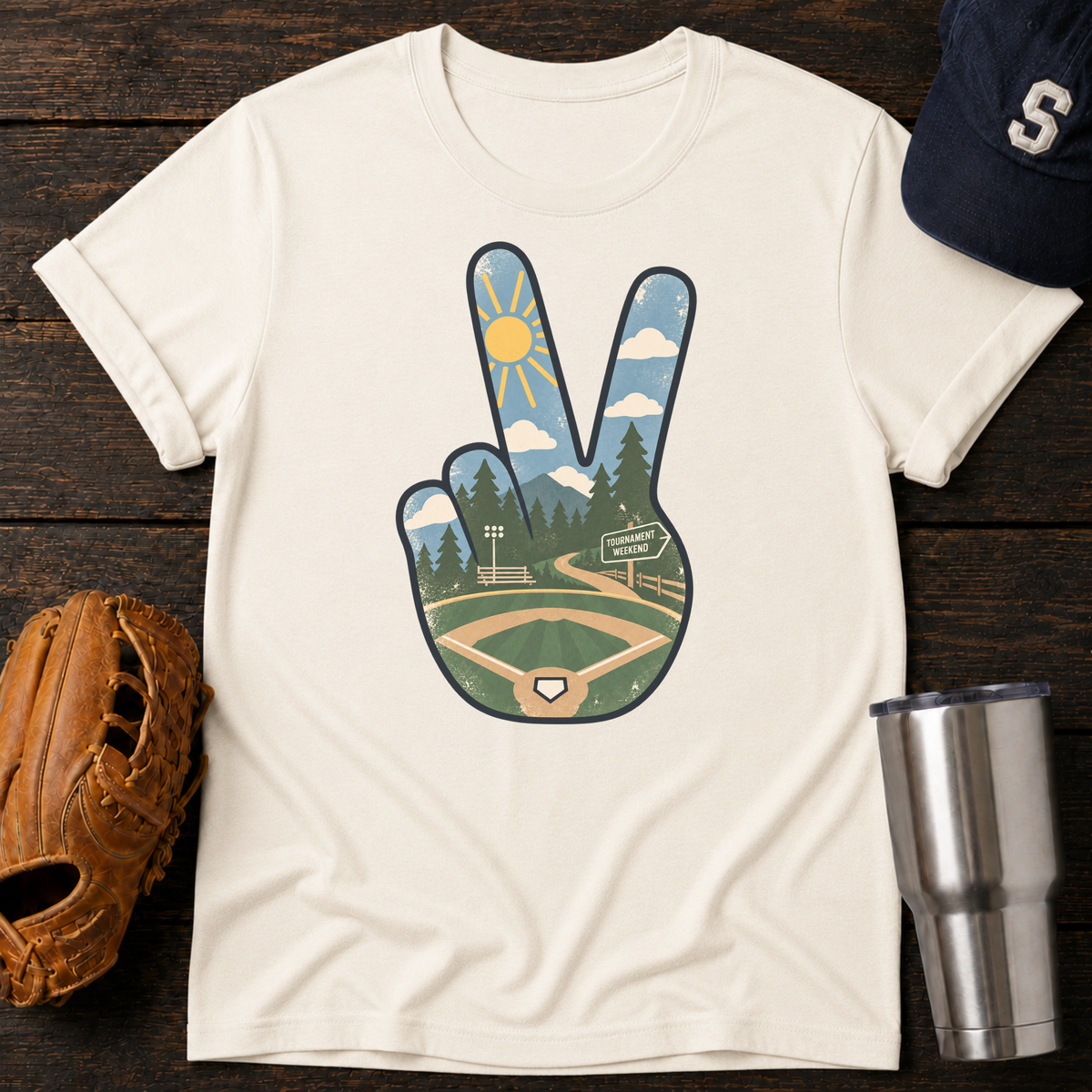 Peace, Love, & Tournaments T-Shirt