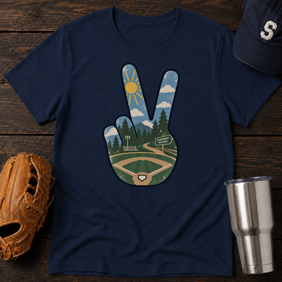 Peace, Love, & Tournaments T-Shirt