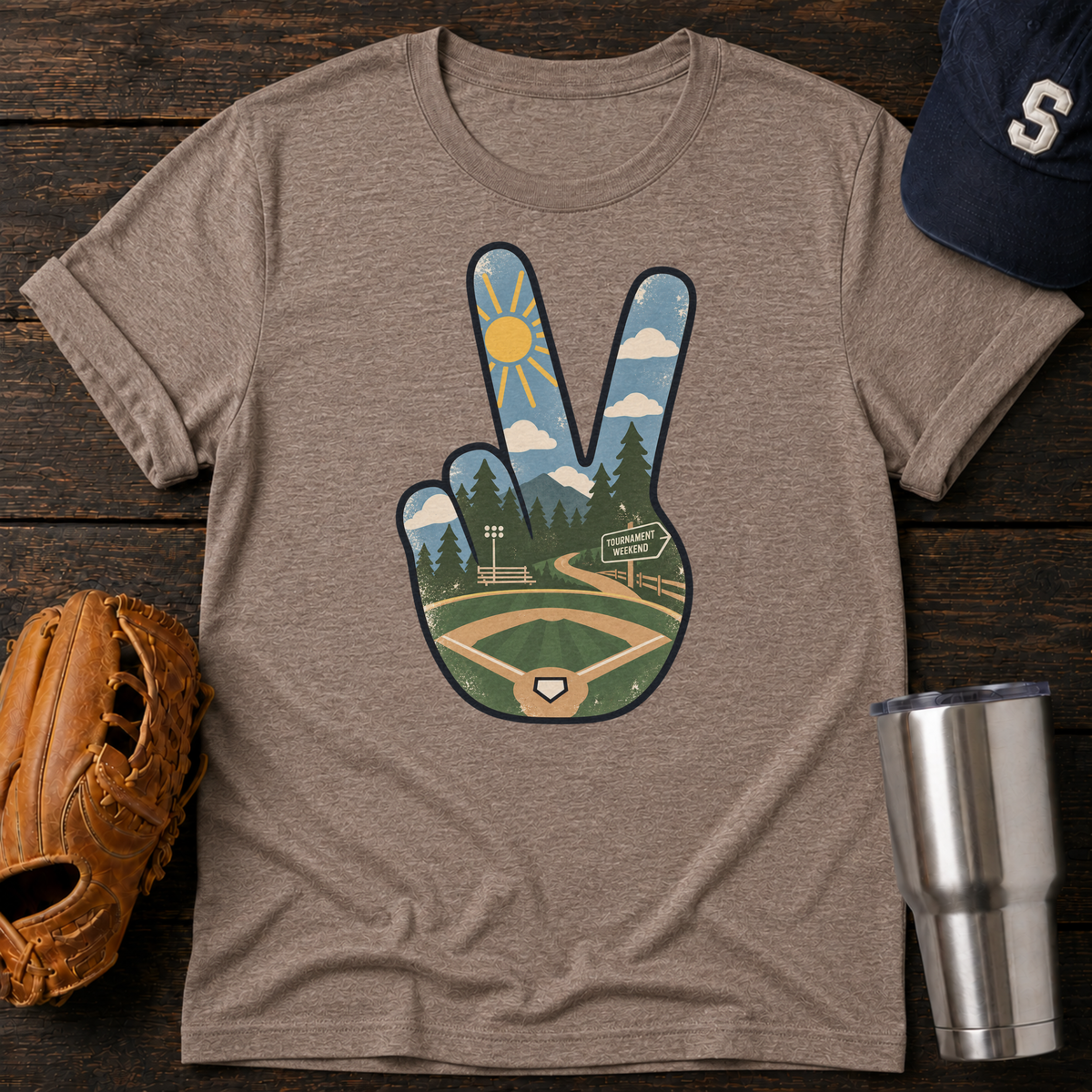 Peace, Love, & Tournaments T-Shirt