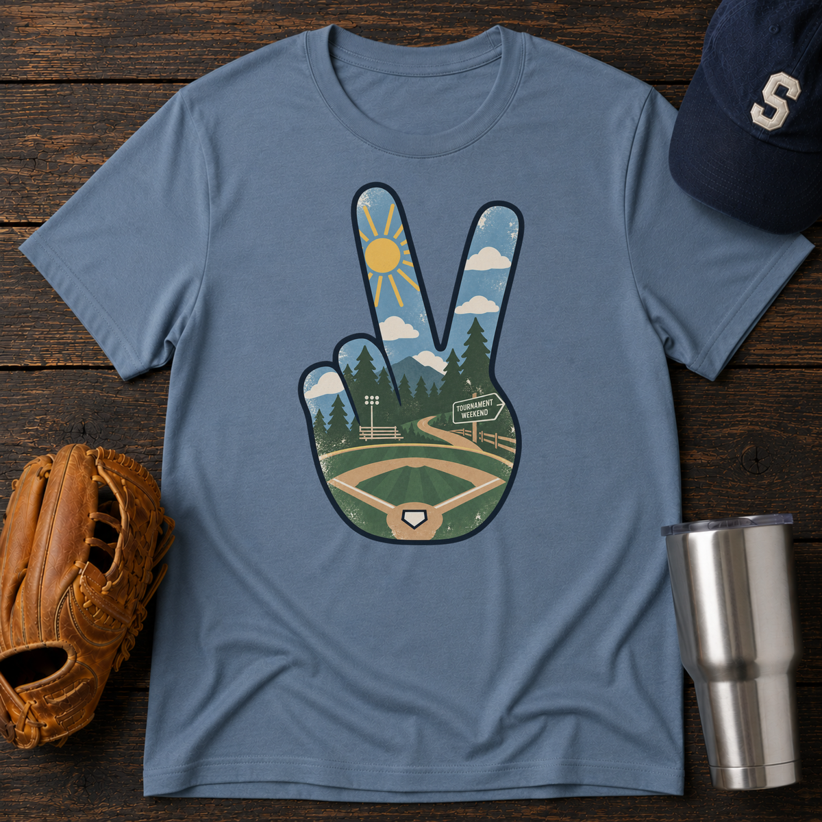 Peace, Love, & Tournaments T-Shirt