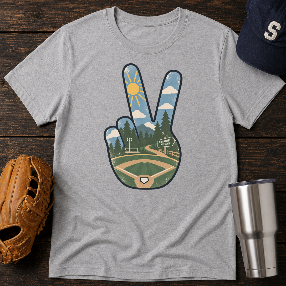 Peace, Love, & Tournaments T-Shirt