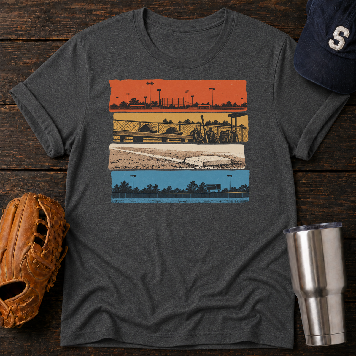 Ballpark Stripes T-Shirt