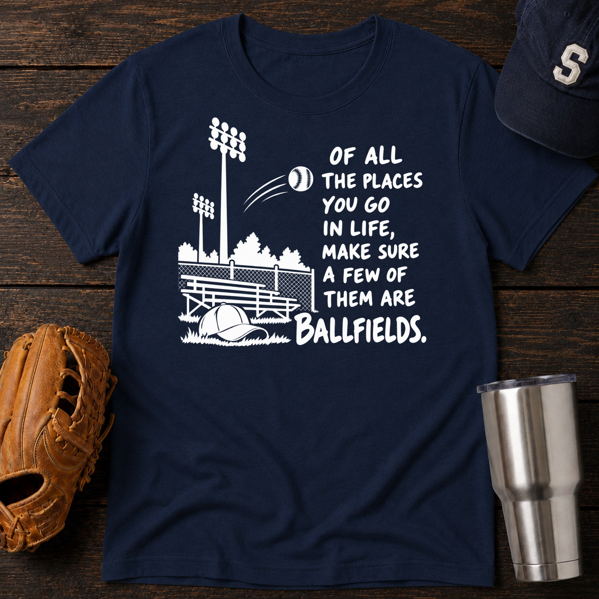 All The Places T-Shirt