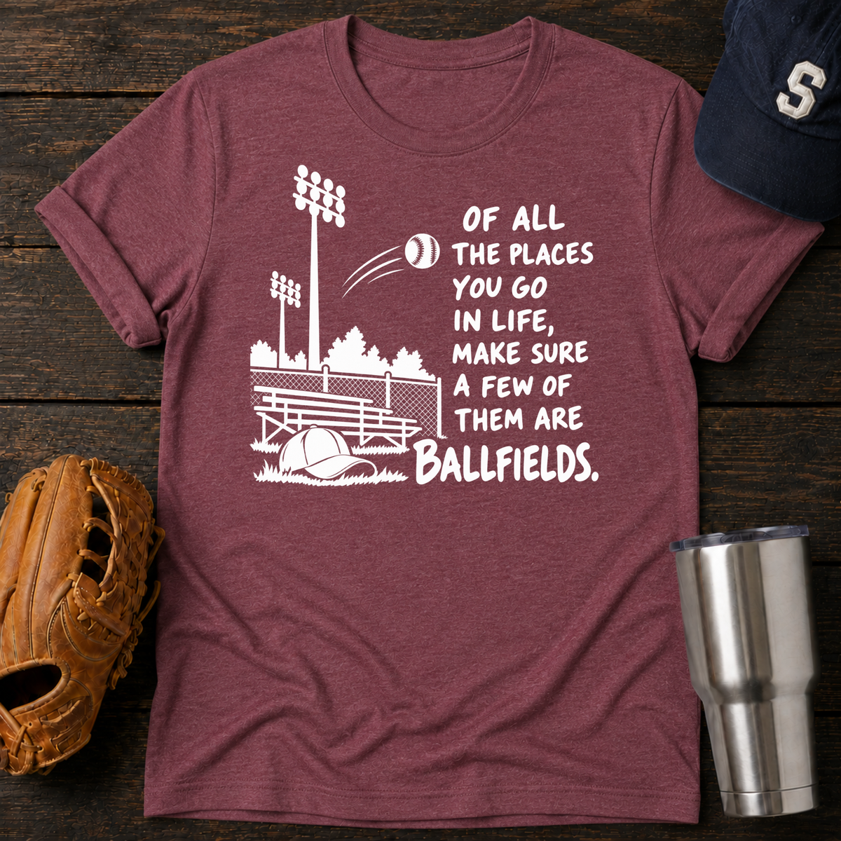 All The Places T-Shirt
