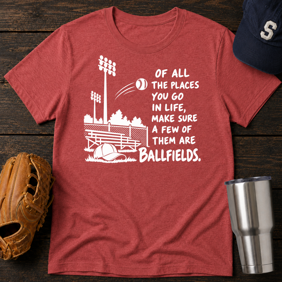All The Places T-Shirt