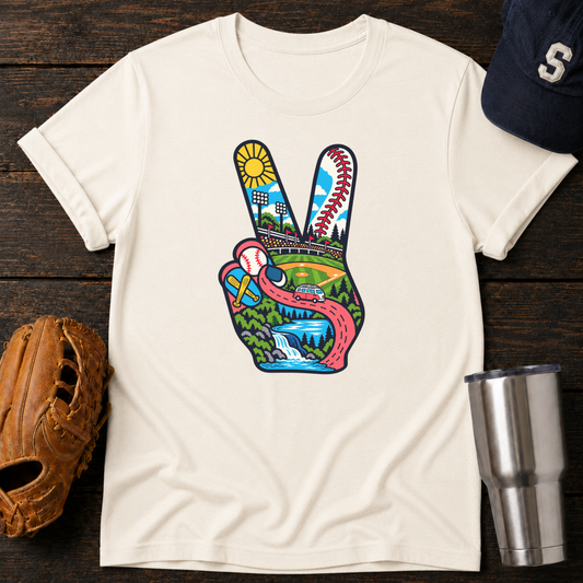 Peace & Ballpark Vibes T-Shirt