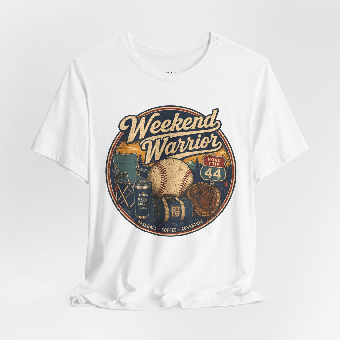 Retro Weekend Warrior T-shirt