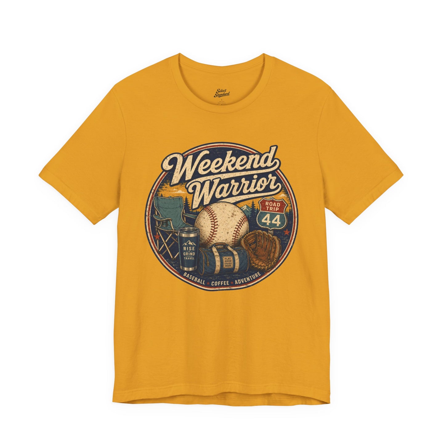 Retro Weekend Warrior T-shirt