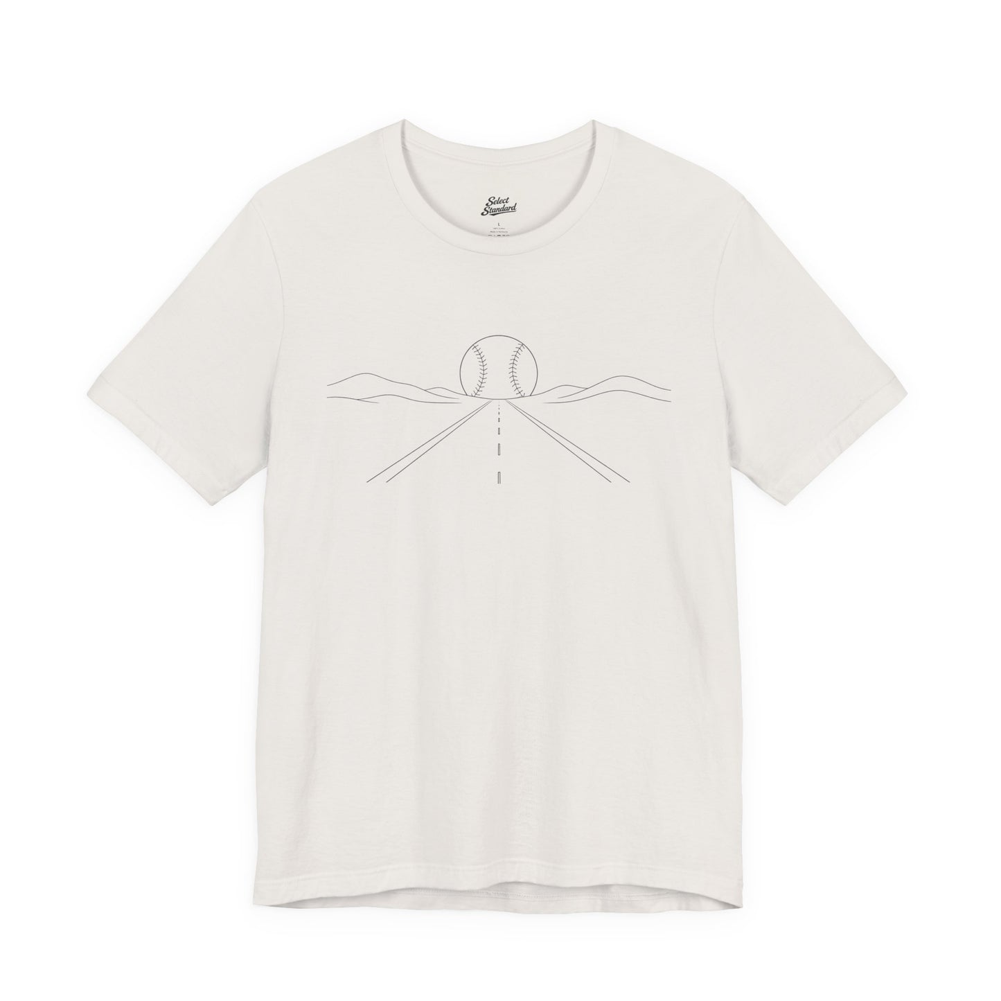 All Roads Lead To Baseball T-Shirt