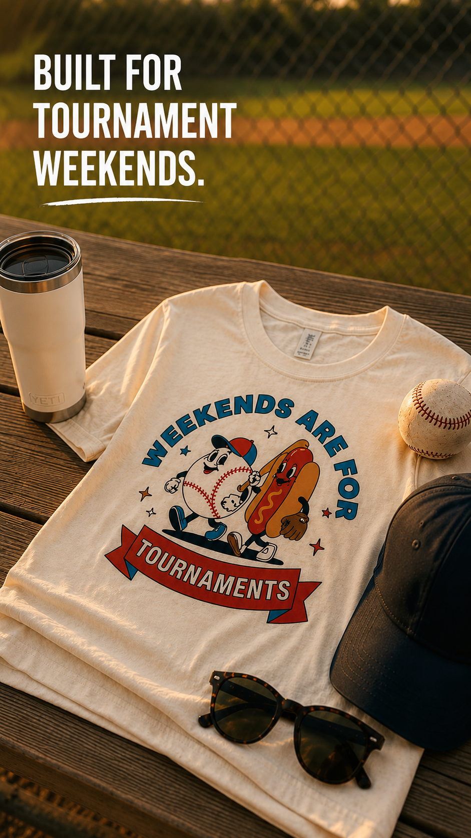 Weekends are for Tournaments T-shirt