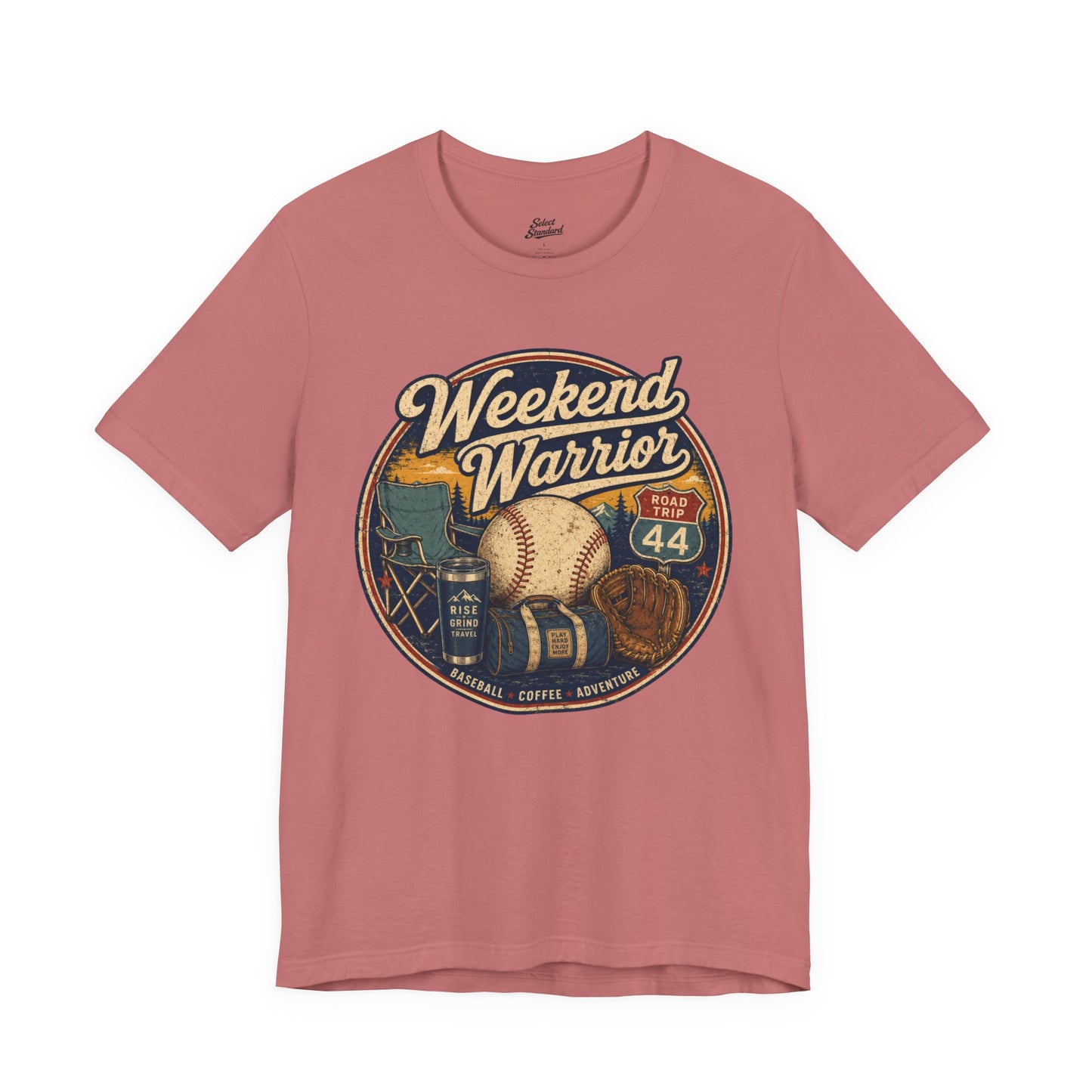 Retro Weekend Warrior T-shirt