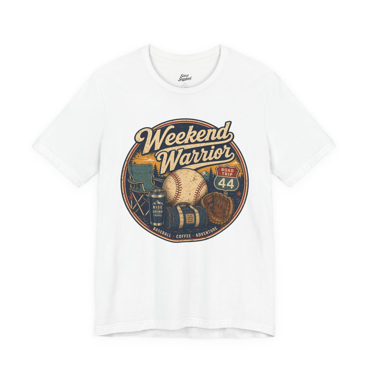 Retro Weekend Warrior T-shirt