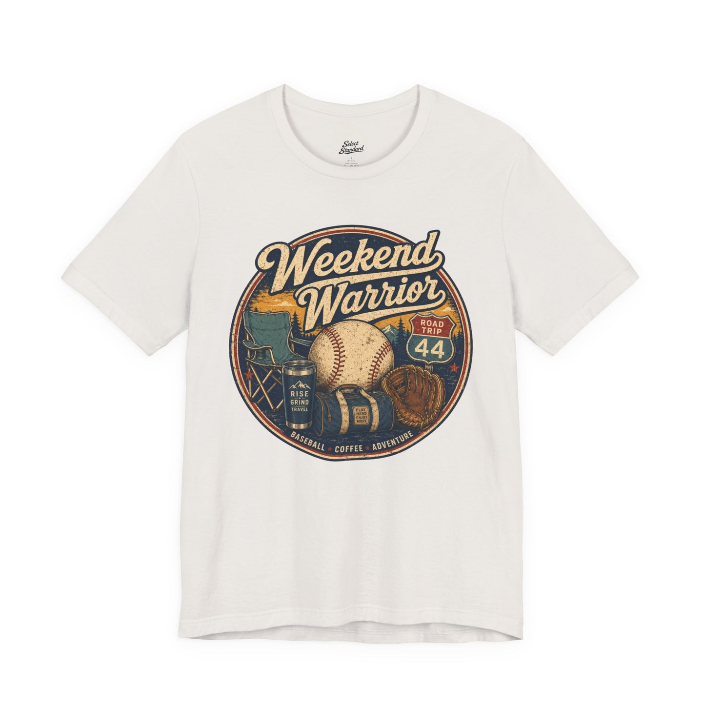 Retro Weekend Warrior T-shirt