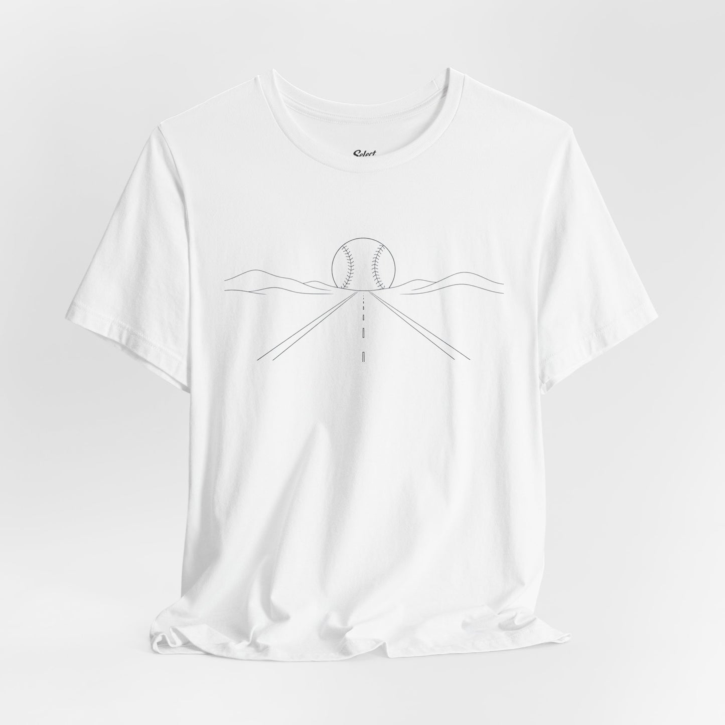 All Roads Lead To Baseball T-Shirt