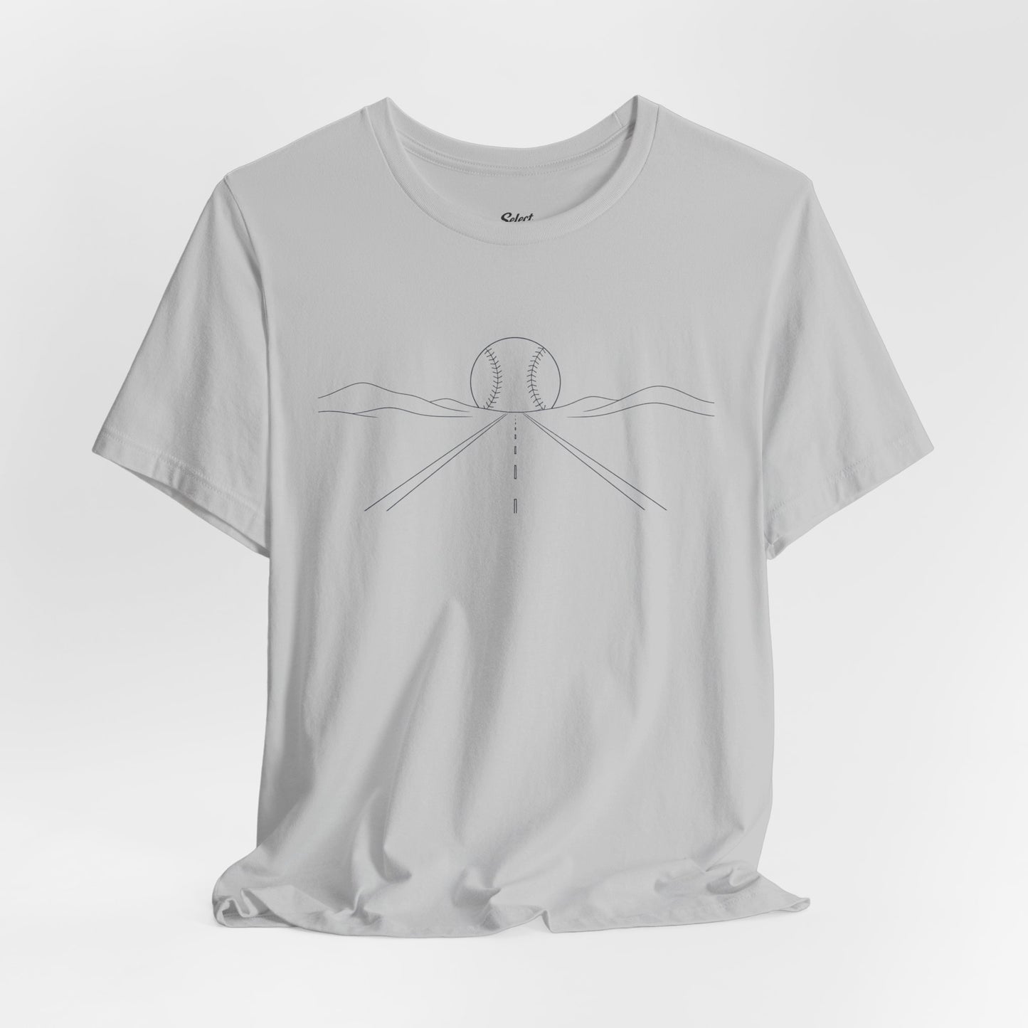 All Roads Lead To Baseball T-Shirt