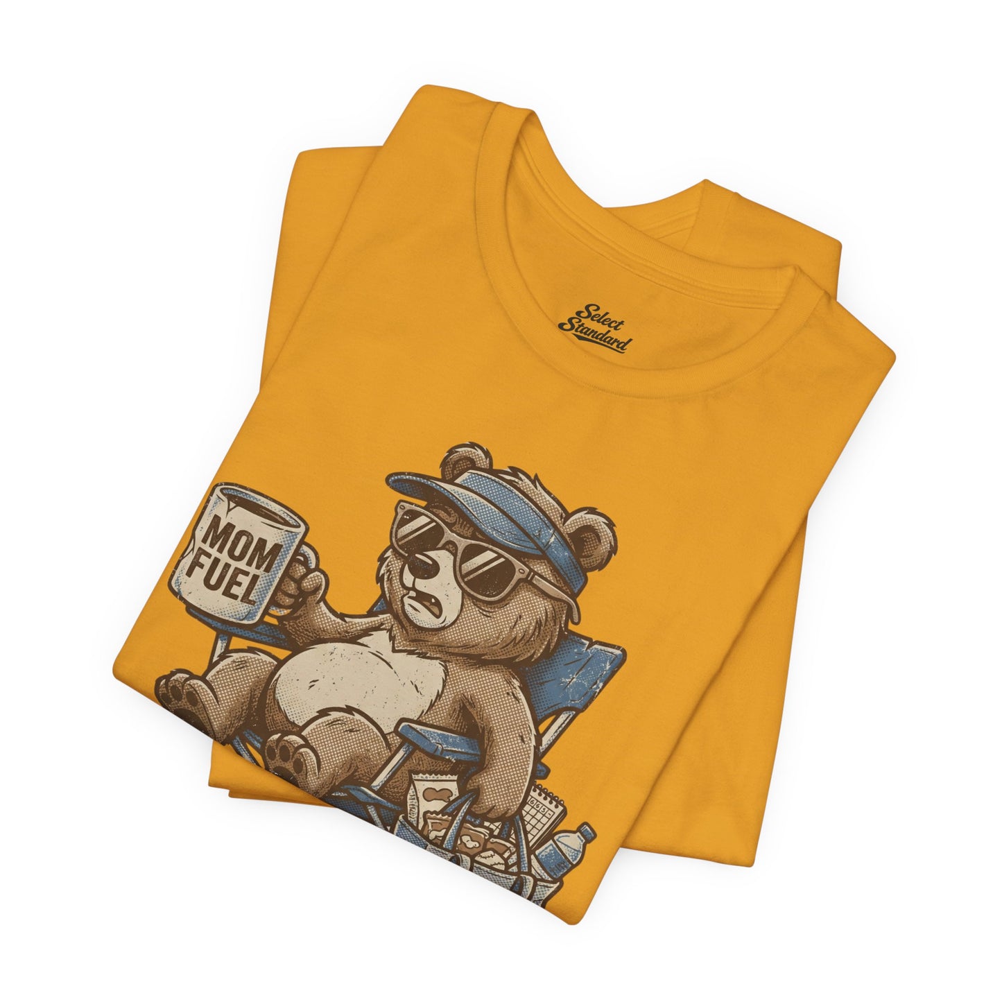 Baseball Mom Bear T-Shirt