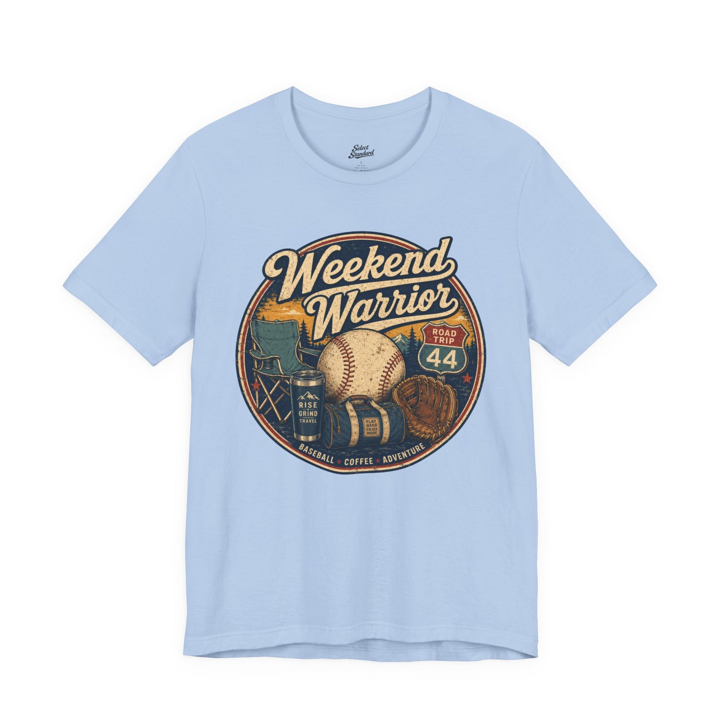 Retro Weekend Warrior T-shirt