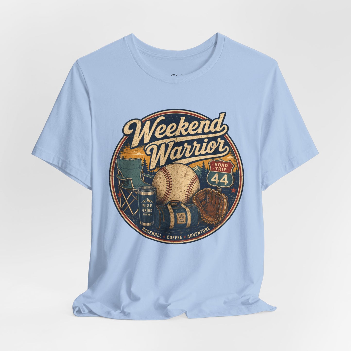 Retro Weekend Warrior T-shirt