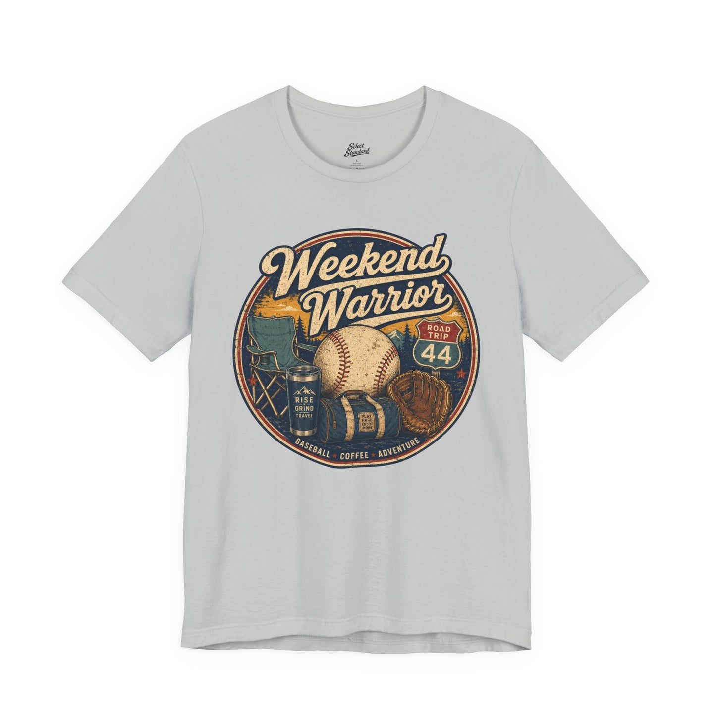 Retro Weekend Warrior T-shirt