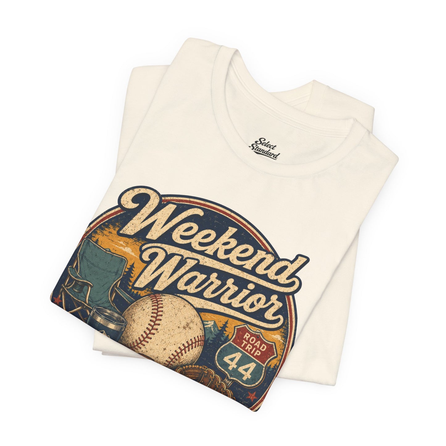 Retro Weekend Warrior T-shirt