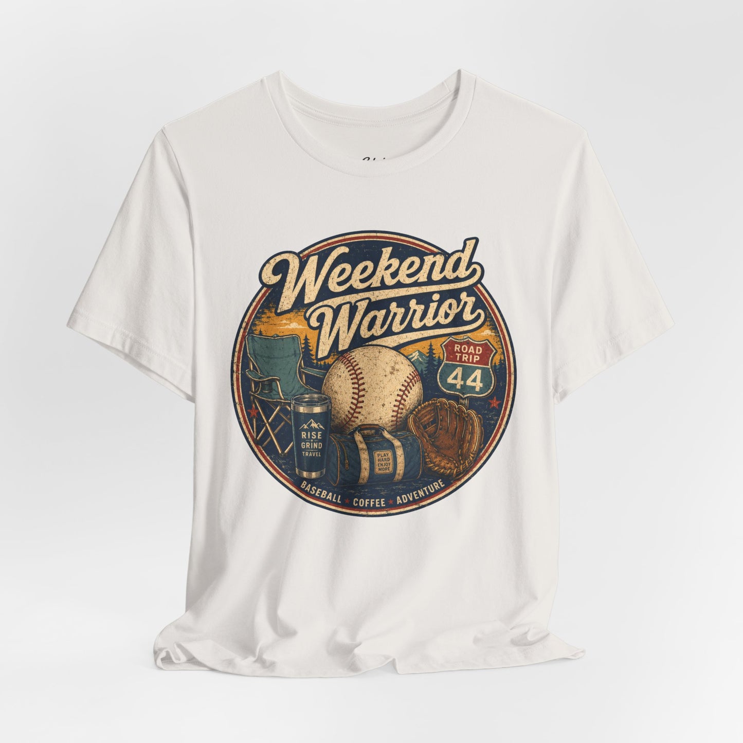 Retro Weekend Warrior T-shirt