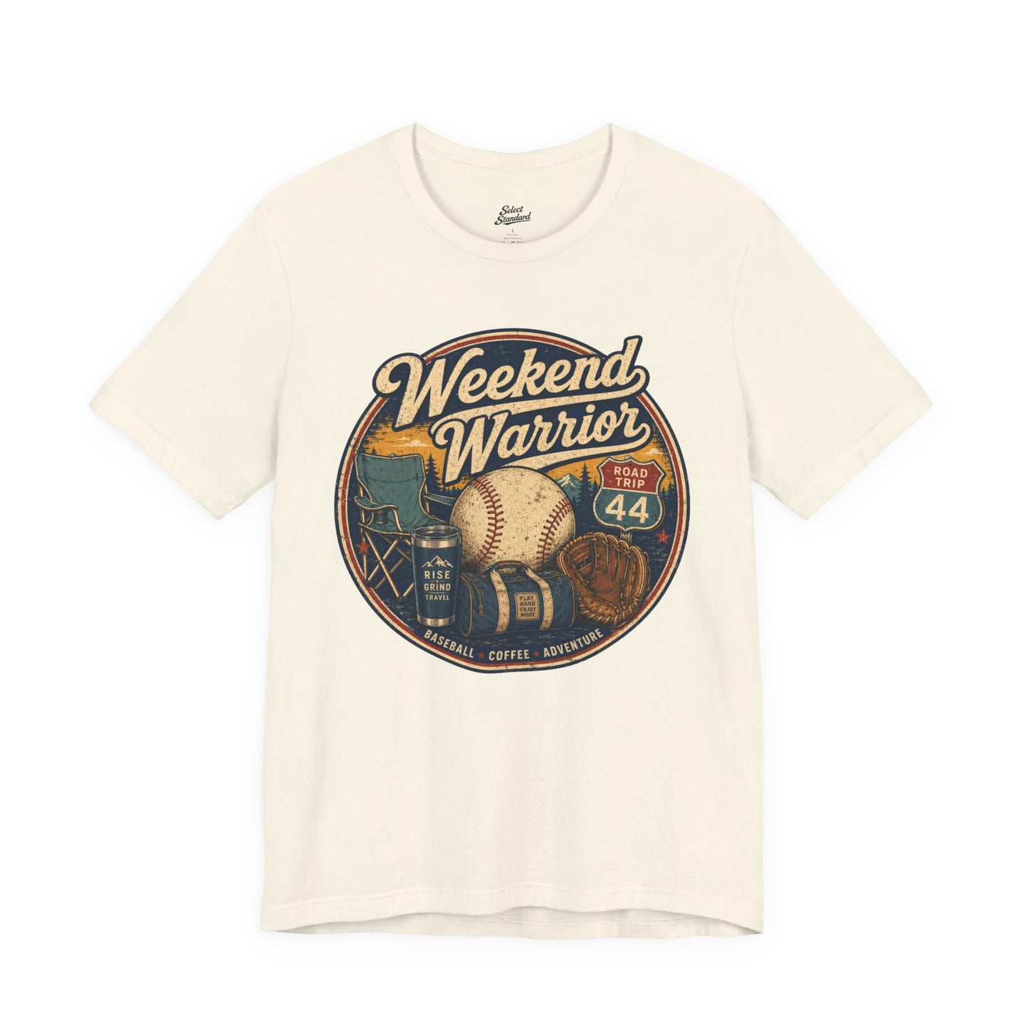 Retro Weekend Warrior T-shirt