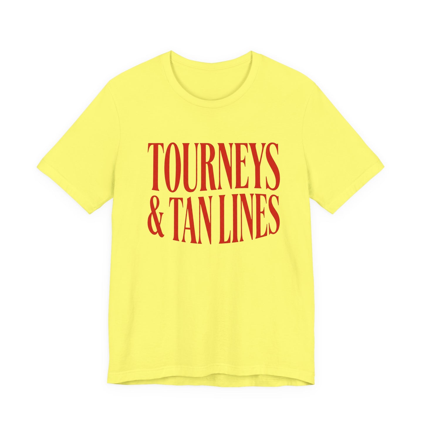 Tourneys & Tan Lines T-shirt