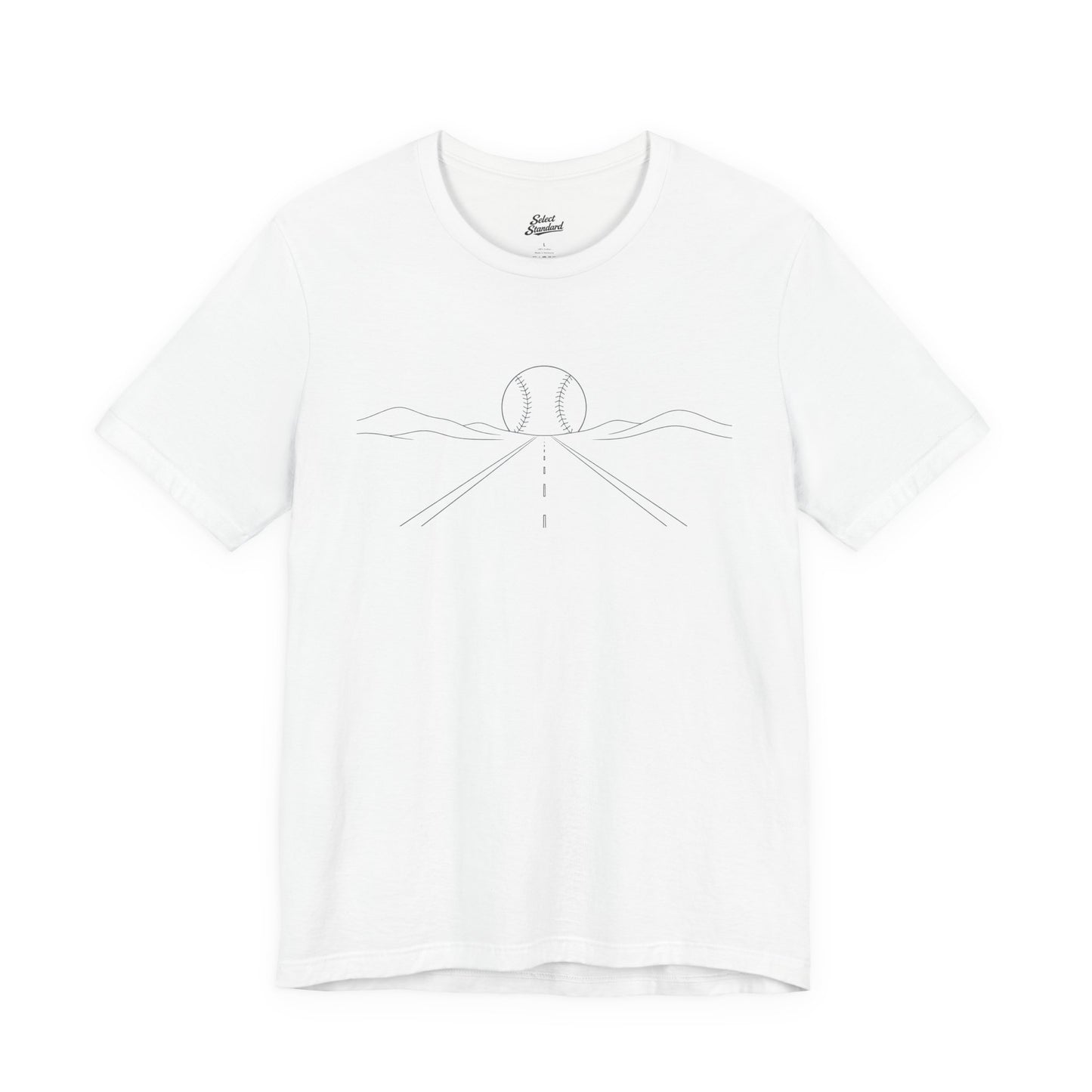 All Roads Lead To Baseball T-Shirt