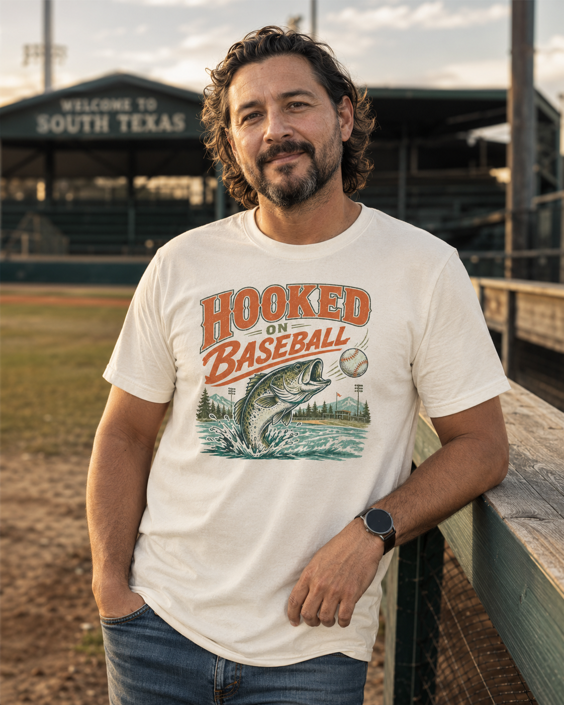 Hooked on Baseball T-Shirt