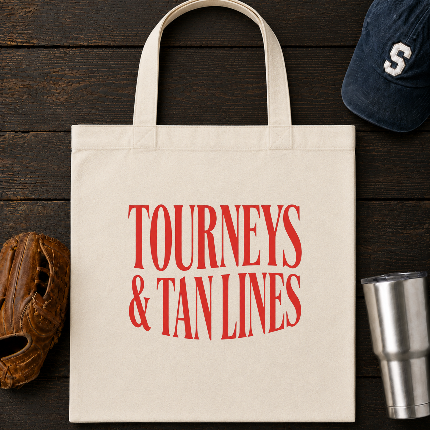 Tourneys & Tan Lines Tote Bag