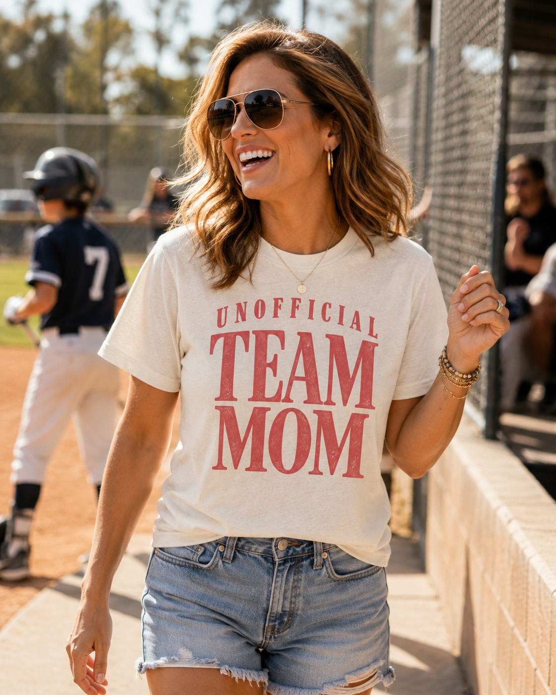 Unofficial Team Mom T-Shirt